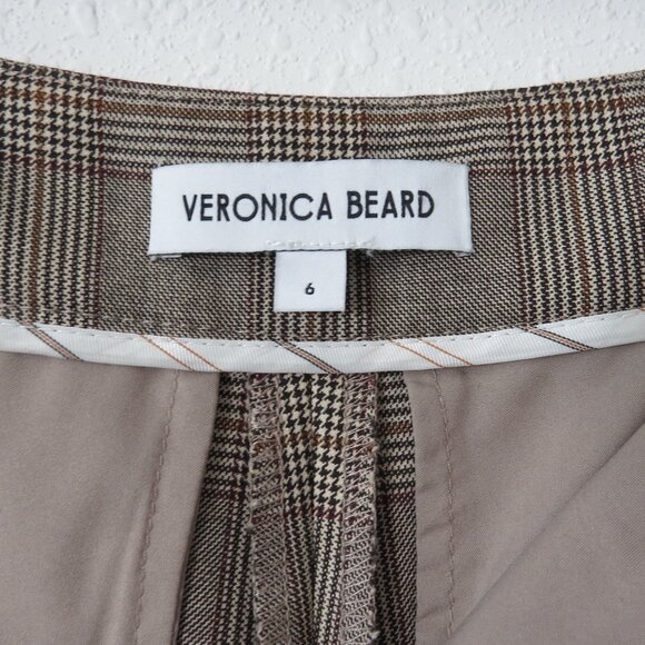 Veronica Beard Cropped Plaid Pants – Size 6 – Like New - Picture 2 of 3